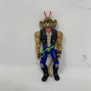Throttle Biker Mice from Mars 1993 Galoob Vintage Action Figure LOOSE